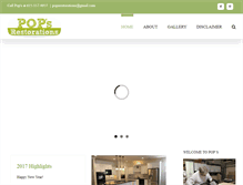 Tablet Screenshot of popsrestorations.com